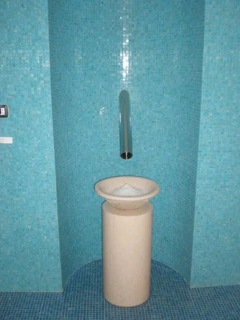 Κατασκευή συντριβανιού πάγου με φωτισμό