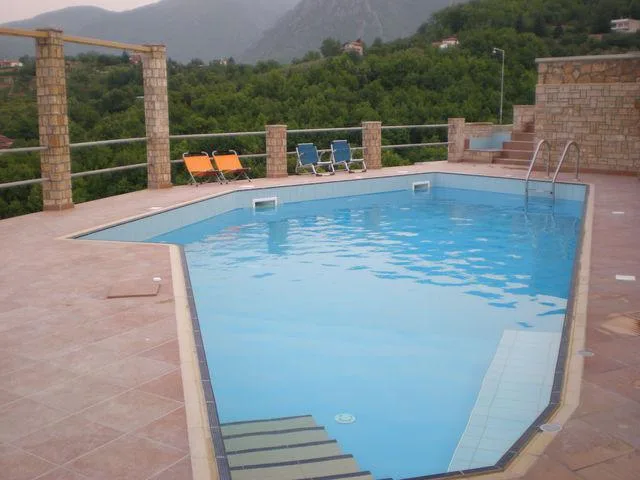 Ιδιωτική πισίνα με skimmer